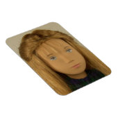Flexible Sasha Poupée / Sasha Doll Premium Flexi Magnet (Côté Droit)
