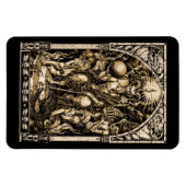 Flexible Satan Enthroné Magnet 4x6 (Horizontal)