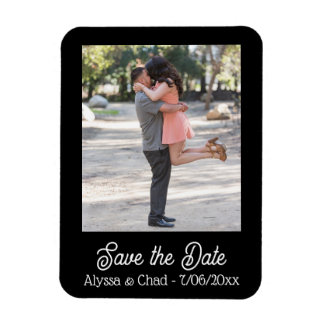 Flexible Save the date magnet personalized photo