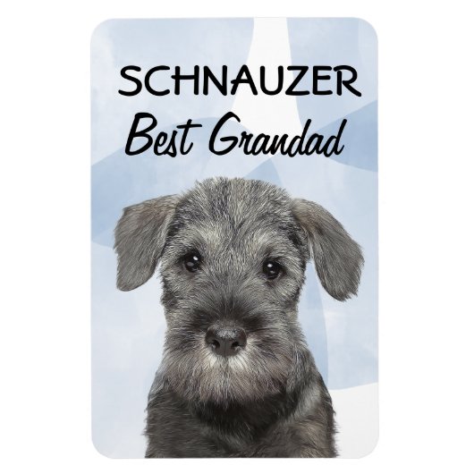 Flexible Schnauzer Best Grand Magnet (Vertical)