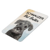 Flexible Schnauzer Mether Magnet (Côté Gauche)