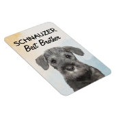 Flexible Schnauzer Mether Magnet (Côté Droit)