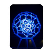 Flexible Sculpture Buckyball #2 Magnet (Vertical)