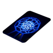 Flexible Sculpture Buckyball #2 Magnet (Côté Gauche)