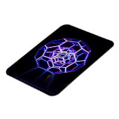 Flexible Sculpture Buckyball #4 Magnet (Côté Gauche)