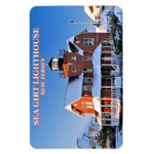 Flexible Sea Girt Lighthouse, New Jersey Flexi Magnet (Vertical)