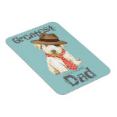 Flexible Sealyham Terrier Papa Magnet (Côté Droit)