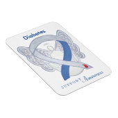 Flexible Sensibilisation au diabète Ruban Angel Magnet de l (Côté Droit)