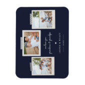 Flexible Sentiments joyeux Snapshot Photo Magnet (Vertical)