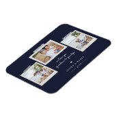 Flexible Sentiments joyeux Snapshot Photo Magnet (Côté Gauche)