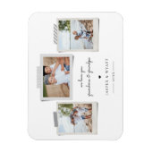 Flexible Sentiments joyeux Snapshot Photo Magnet (Vertical)
