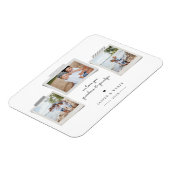 Flexible Sentiments joyeux Snapshot Photo Magnet (Côté Gauche)