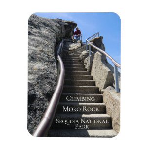 Flexible Sequoia Kings Canyon Moro Rock Magnet