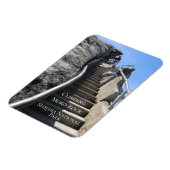 Flexible Sequoia Kings Canyon Moro Rock Magnet (Côté Gauche)