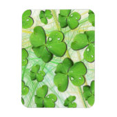 Flexible Shamrock vert Saint Patrick's Day Flexi Magnet (Vertical)