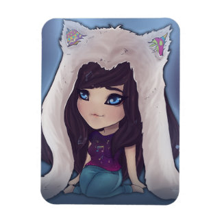 Flexible Sharm Chibi Magnet