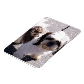 Flexible Shih Tsu Puppy Premium Magnet (Côté Gauche)