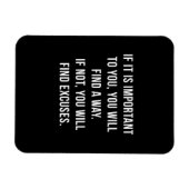 Flexible Si c'est important - Magnet (Horizontal)