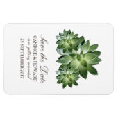 Flexible Simple succès Enregistrer la date Flexi Magnet (Horizontal)