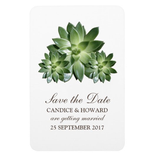 Flexible Simple succès Enregistrer la date Flexi Magnet (Vertical)