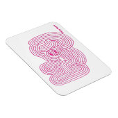Flexible Simplement Mazes "Hey" Maze Magnet (Côté Droit)