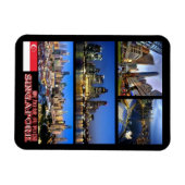 Flexible Singapour - Mosaic - Magnet (Horizontal)