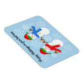 Flexible Snowman Magnet #3 (Côté Droit)
