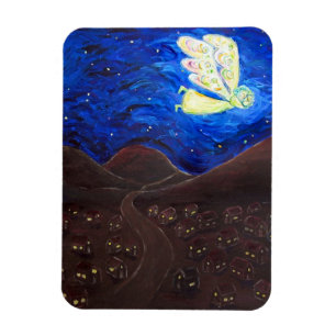 Flexible Soin de l'âme Angel Art Peinture Magnet