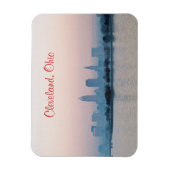 Flexible Soirée Cleveland OH (Edgewater) Fridge Magnet (Vertical)