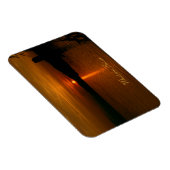 Flexible Soleil couchant Montreux Suisse Flexi Magnet (Côté Droit)