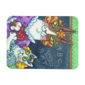 Flexible SON ENSEIGNANT N'Fitz Cats PET VALENTINE MAGNET (Horizontal)