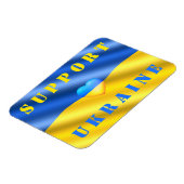 Flexible Soutenez Ukraine Magnet drapeau ukrainien - Libert (Côté Gauche)