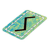 Flexible Sowilo Viking Rune Magnet - Succès! (Côté Gauche)