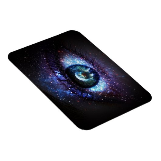Flexible Space Galaxy Earth Eye Magnet (Côté Droit)