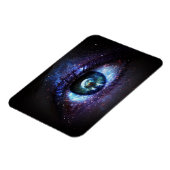 Flexible Space Galaxy Earth Eye Magnet (Côté Gauche)