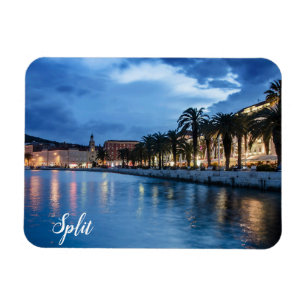 Flexible Split promenade en Croatie Magnet