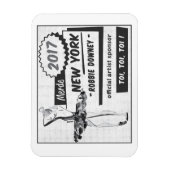 Flexible Sponsor Artiste Officiel 2017 - Magnet (Vertical)