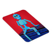 Flexible Squelette de sucre bleu Magnet (Côté Droit)