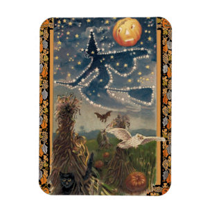 Flexible Starry Halloween Magnet de nuit
