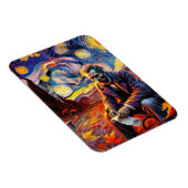 Flexible Starry Night Magnet - 14 oct. Réflexion (Côté Droit)