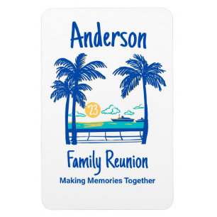 Flexible Stateroom Door Magnet Family Reunion Personnalisab