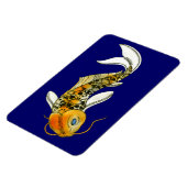 Flexible Steampunk Koi Premium Flexi Magnet (Côté Gauche)