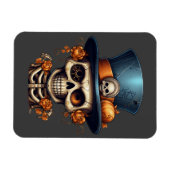 Flexible Steampunk Squelette Magnet (Horizontal)