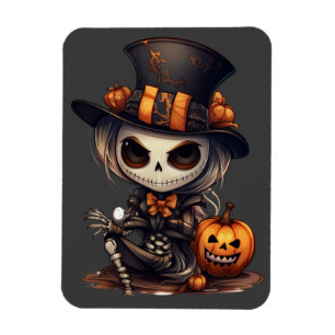 Flexible Steampunk Squelette Magnet