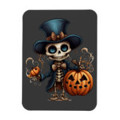 Flexible Steampunk Squelette Magnet (Vertical)