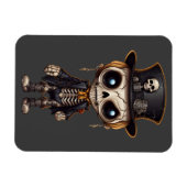 Flexible Steampunk Squelette Magnet (Horizontal)