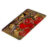 Flexible Steampunk Valentine 3 Premium Magnet (Côté Gauche)
