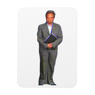 Flexible Sticker Lori Lightfoot - Fun Chicago Magnet