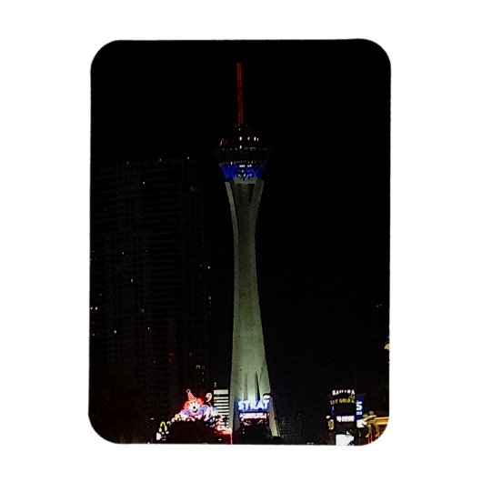 Flexible Stratosphere Tower Las Vegas #2 Magnet (Vertical)
