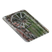 Flexible Style occidental Roue en Wagon rustique Magnet fle (Côté Droit)